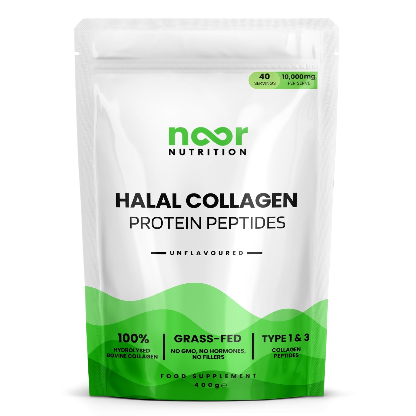 Halal collagen powder supplement